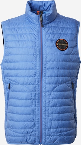 NAPAPIJRI Γιλέκο 'A-AMIATA' σε μπλε: μπροστά
