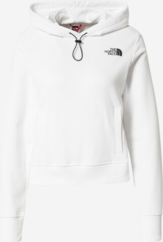 THE NORTH FACE Sweatshirt in Weiß: predná strana