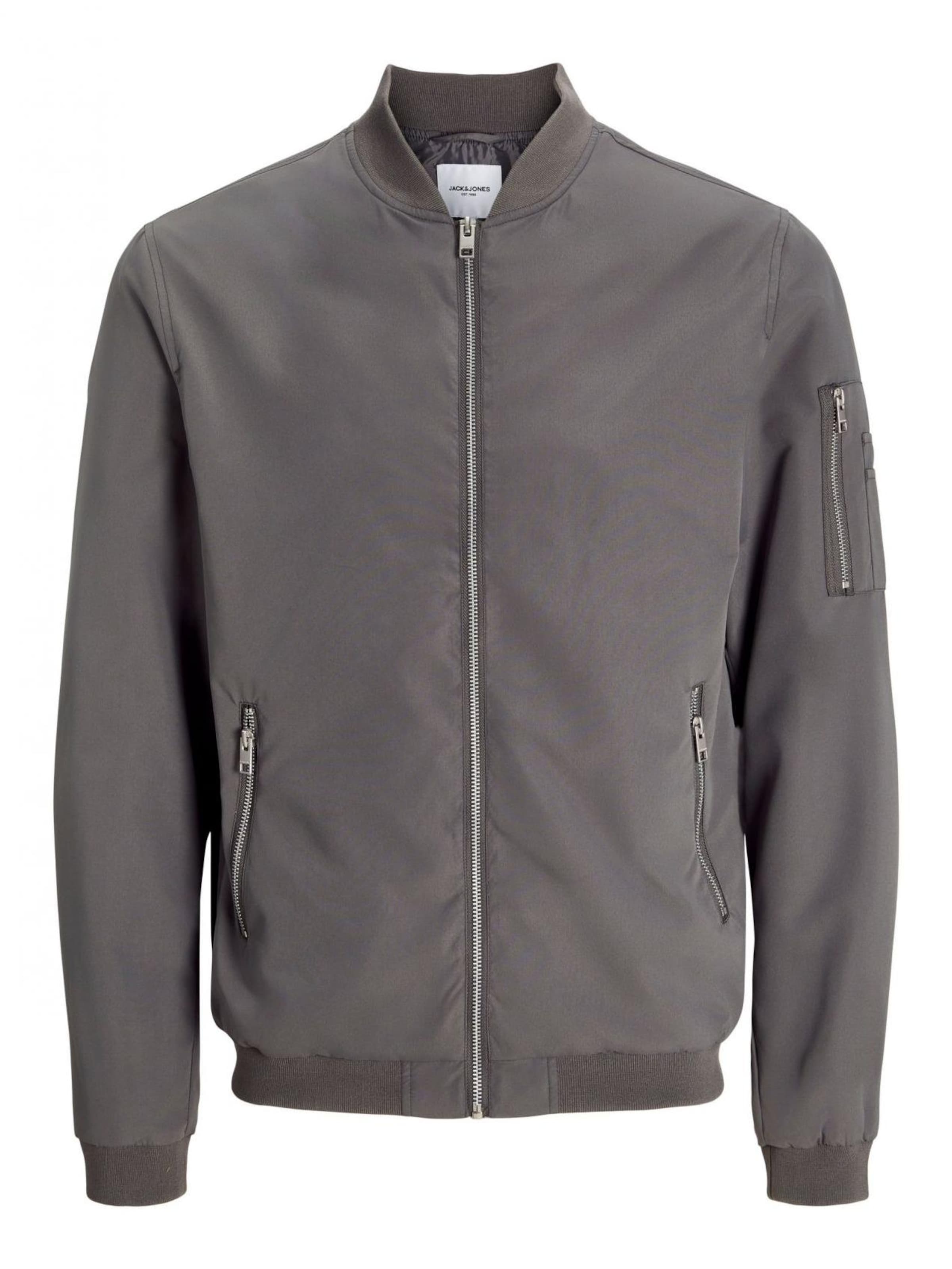 Jacks & Jones Regular fit Colbert in Grijs: voorkant