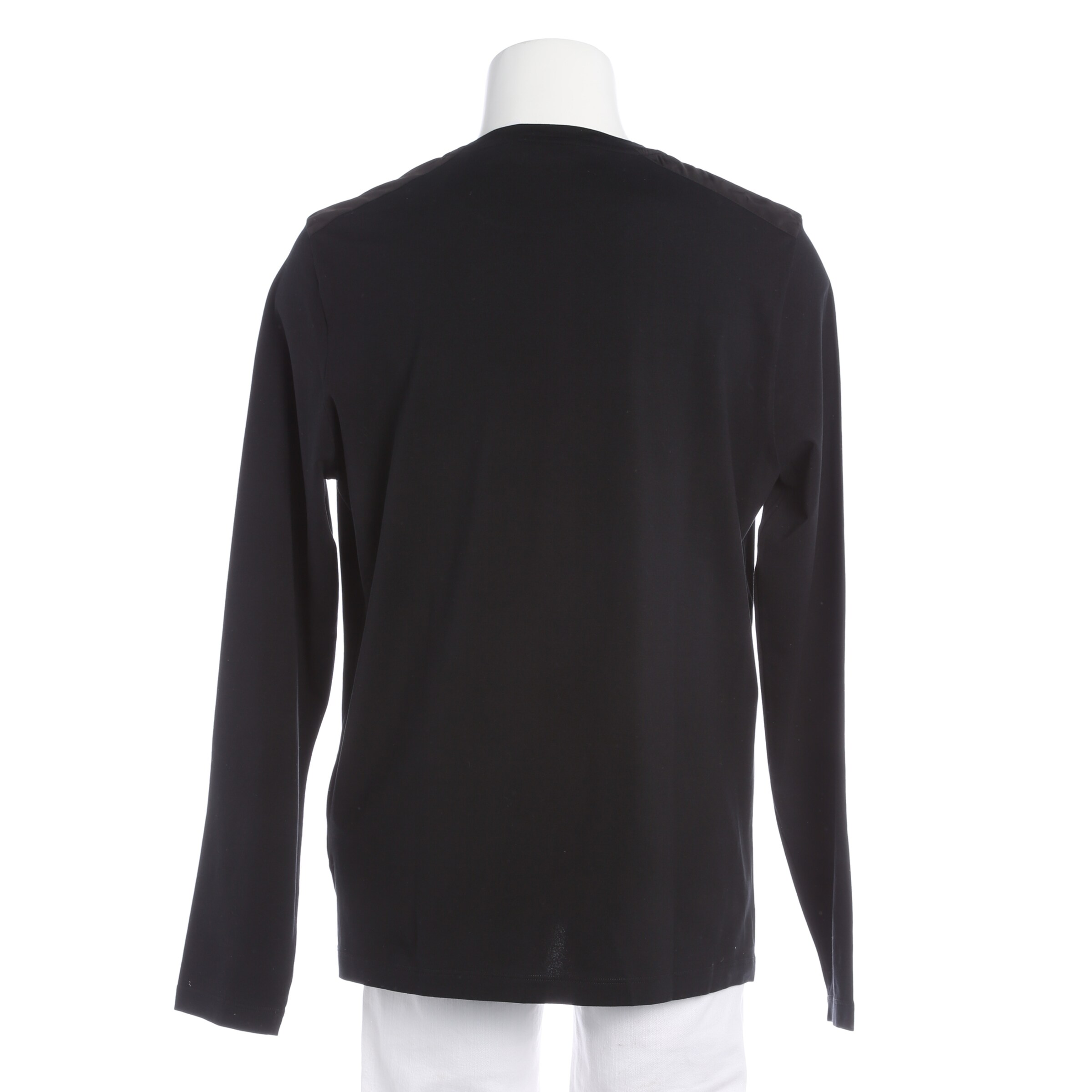 PRADA Freizeithemd / Shirt / Polohemd langarm XXL in Schwarz