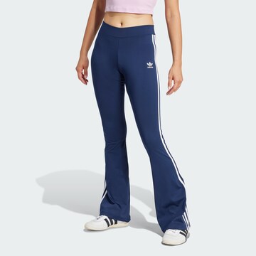 ADIDAS ORIGINALS Flared Leggings in Blauw: voorkant