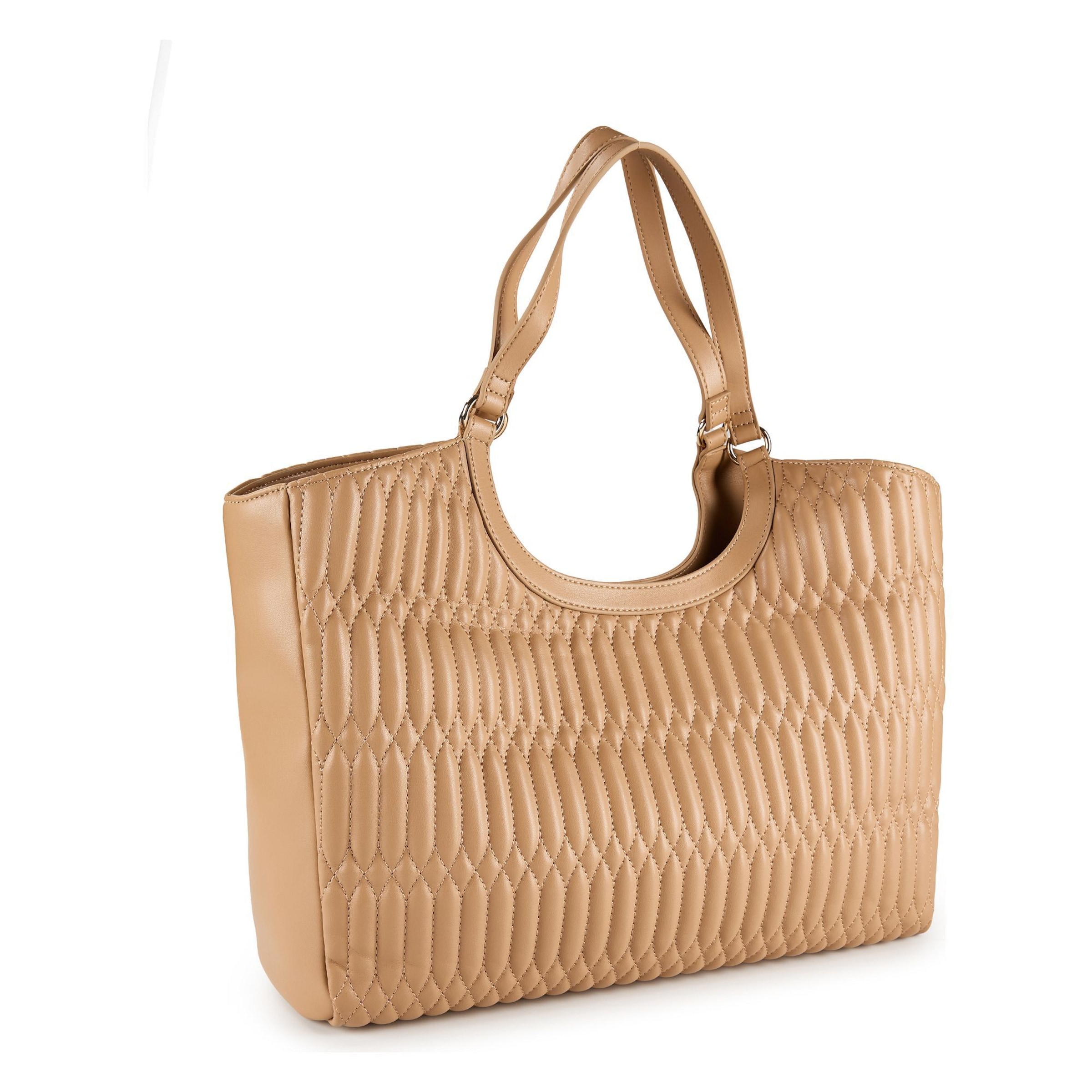 Love Moschino Shopper 'Bubbly Love' in Beige