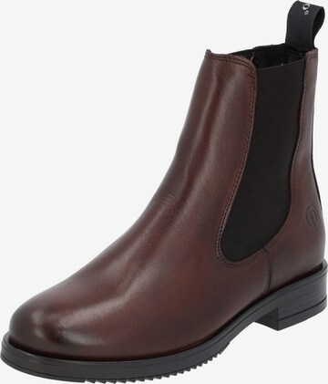 Palado Chelsea boots 'Paros' in Bruin: voorkant