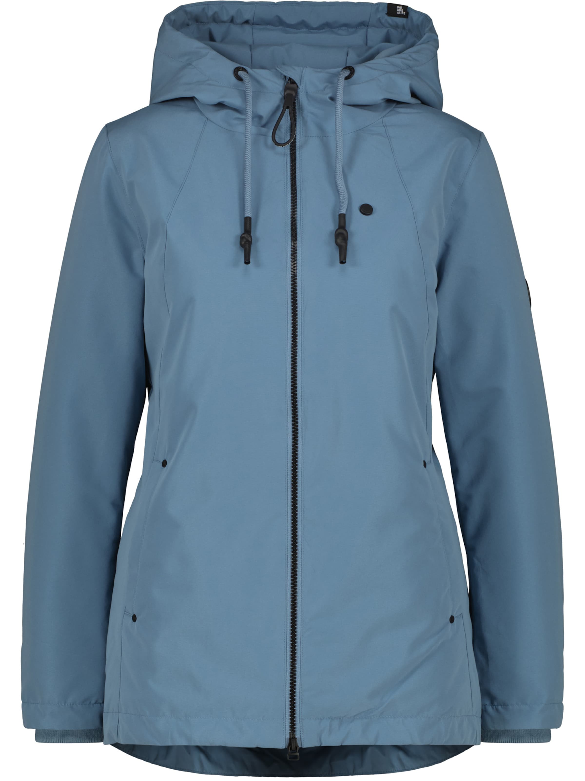 alife & kickin Winter Jacket 'LilouAK' in Blue: front