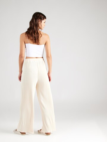 Soft Rebels - Pierna ancha Pantalón 'Asiatic' en beige