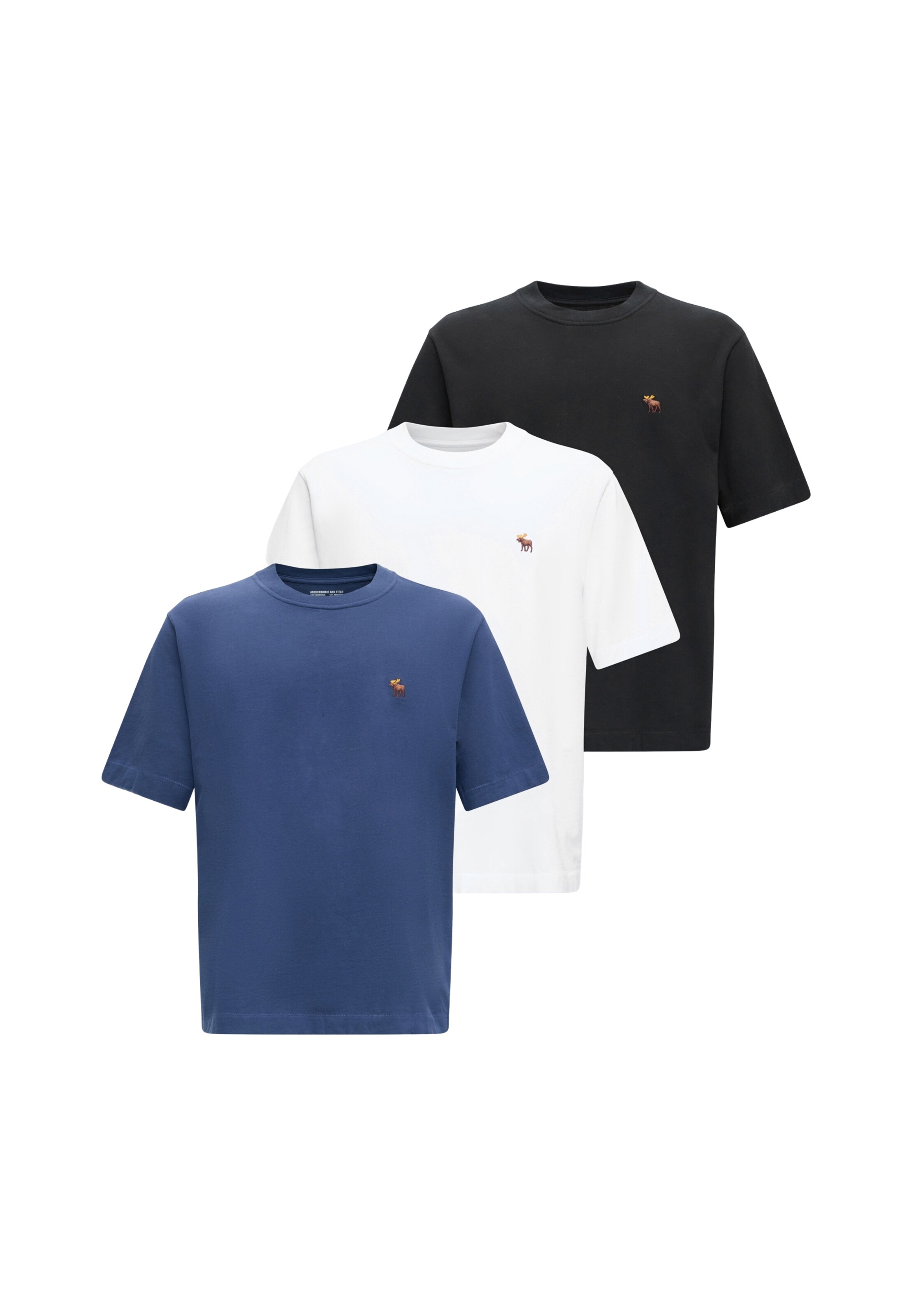Maglietta in XS Abercrombie & Fitch di colore blu / nero / bianco, Visualizzazione prodotti