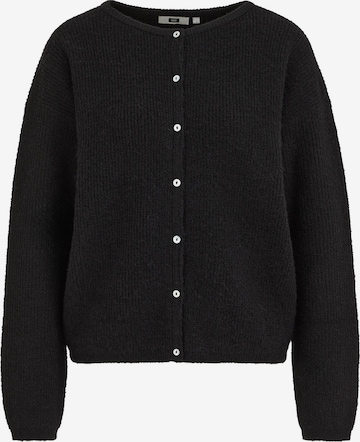 WE Fashion Strickjacke in Schwarz: Vorderseite