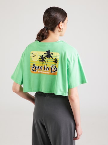 Maglietta 'NOMAKA' di LTB in verde: frontale