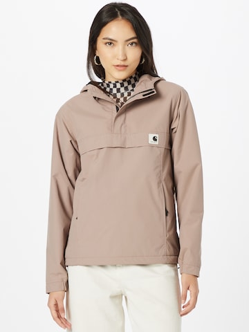 Carhartt WIP Weatherproof jacket 'Nimbus' in Pink: front