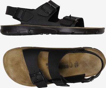 BIRKENSTOCK Sandalen 45 in Schwarz: Vorderseite