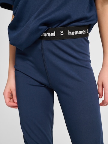 Hummel Skinny Sportsbukser 'Pulse' i blå