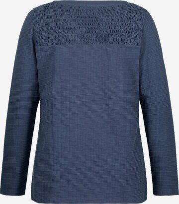 Ulla Popken Shirt in Blauw