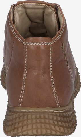 JOSEF SEIBEL Lace-Up Ankle Boots 'Amelie 06' in Brown