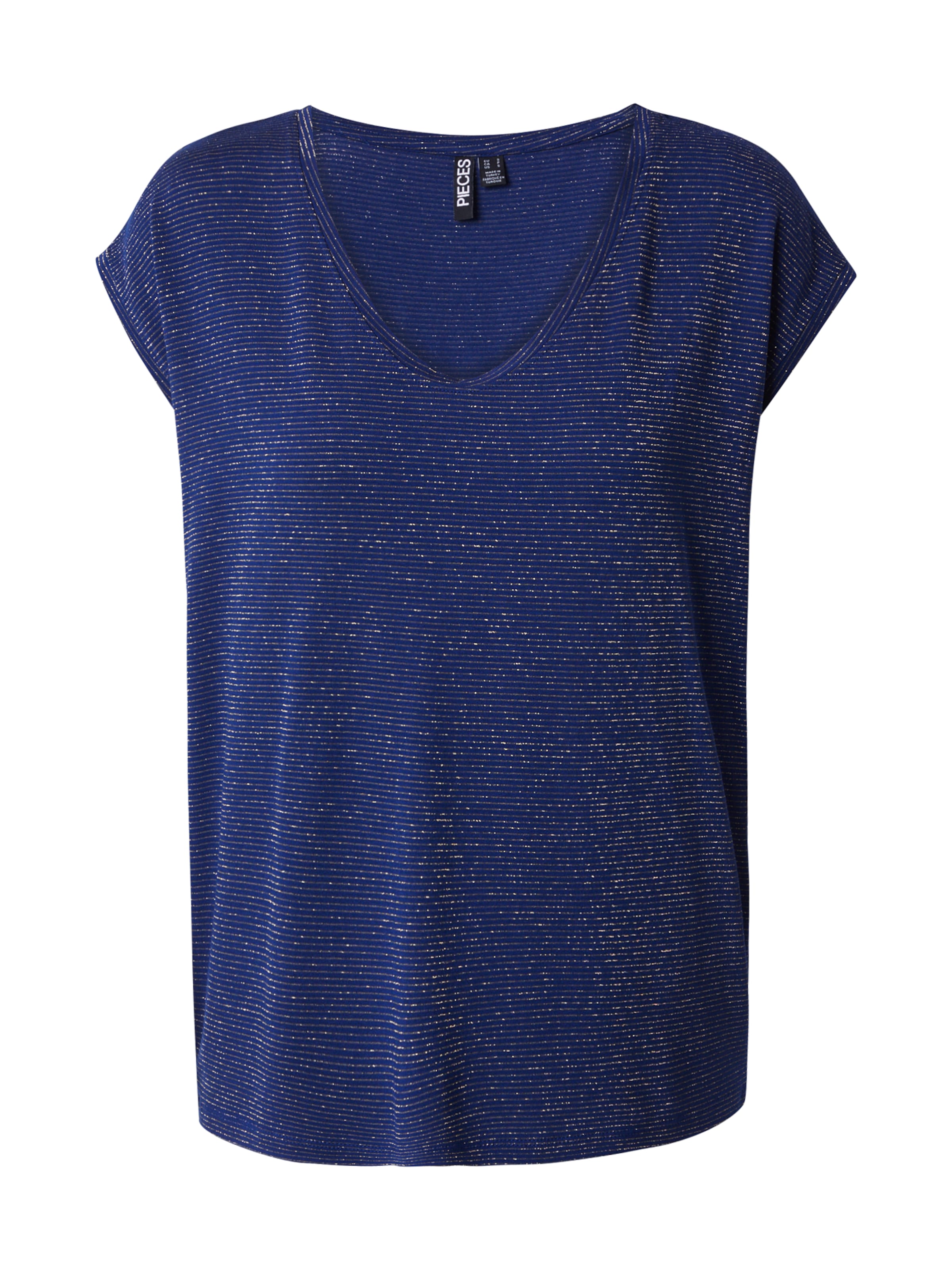PIECES Shirt 'Billo' in Blue: front