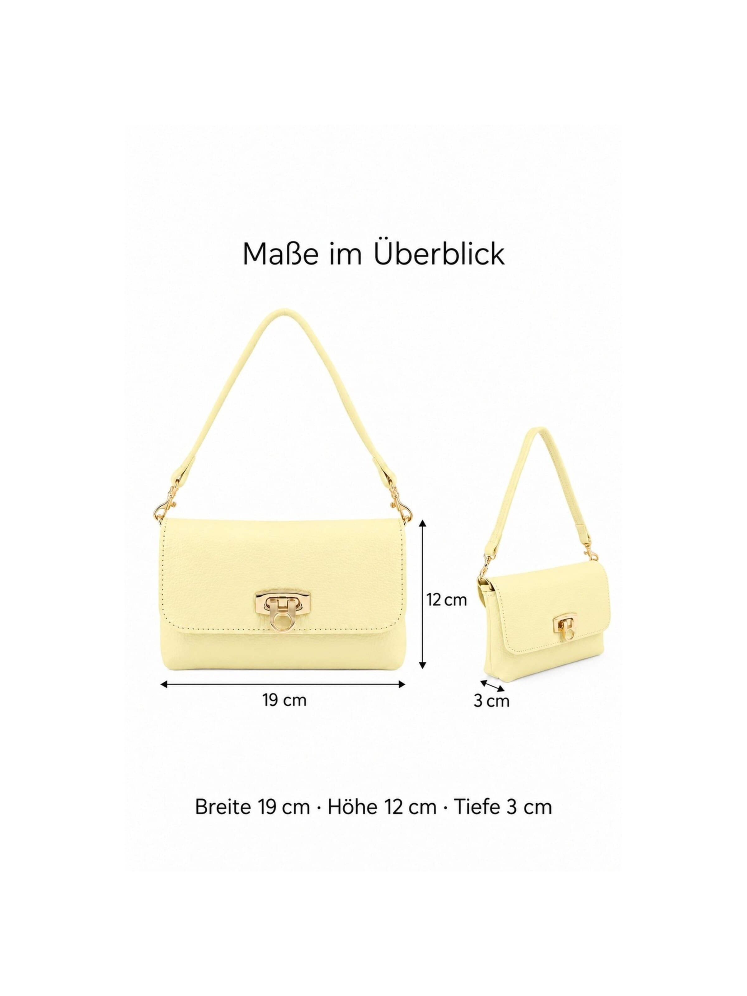 Sac bandoulière 'Alessa' Brise en jaune