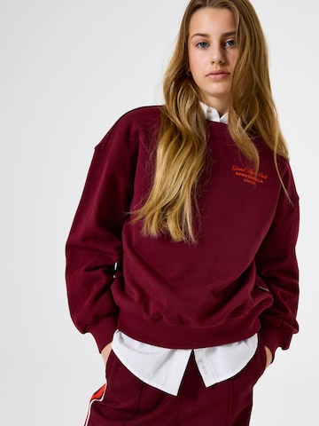 GARCIA - Sudadera en rojo: frente