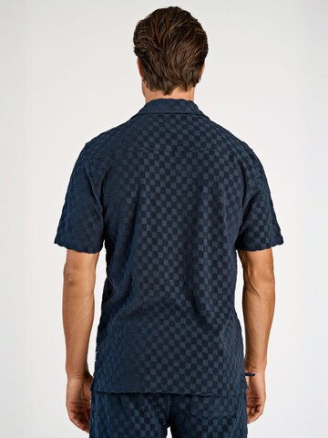 Lindbergh Regular fit Overhemd in Blauw