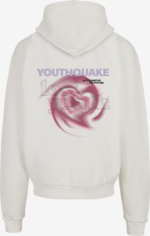 Lost Youth Sweatshirt 'Youthquake' in Wit