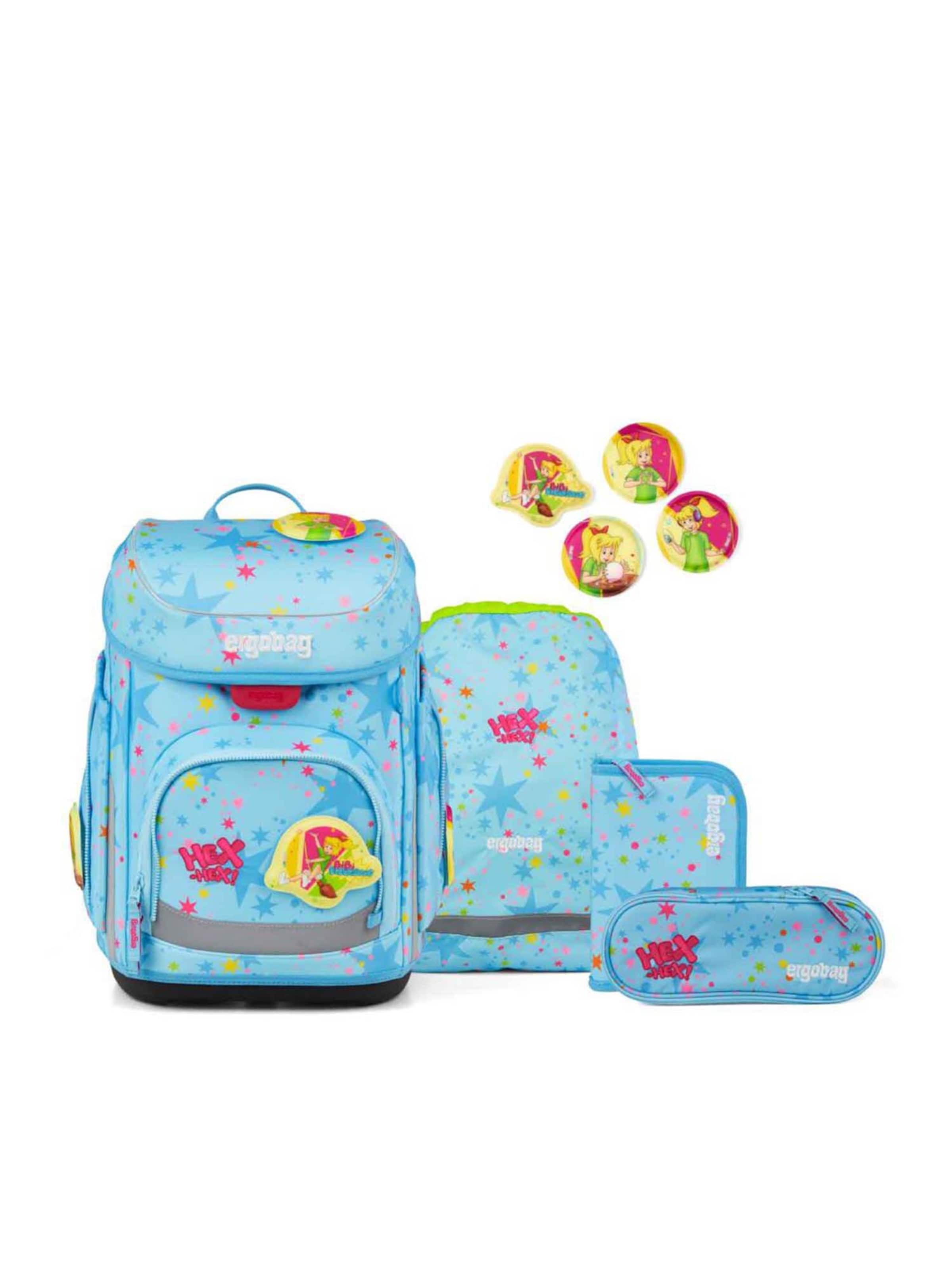 ergobag Backpack 'Set 5tlg. 2026' in Blue: front