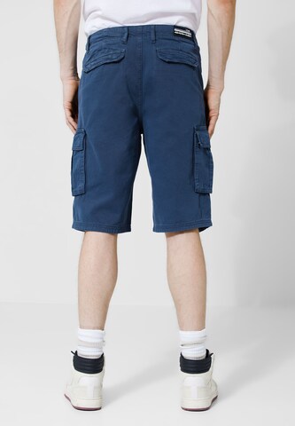 Street One MEN Regular Cargoshorts in Blau