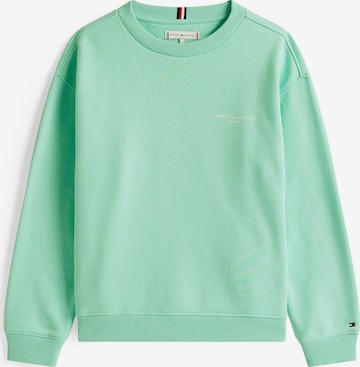 TOMMY HILFIGER Свитшот в Зеленый: спереди