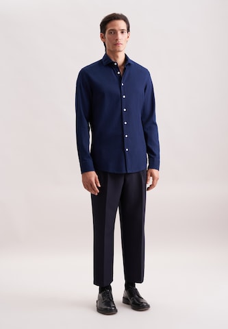 Coupe slim Chemise business SEIDENSTICKER en bleu