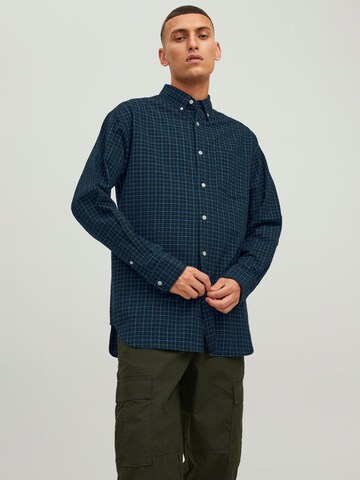 JACK & JONES Comfort Fit Hemd in Blau: predná strana