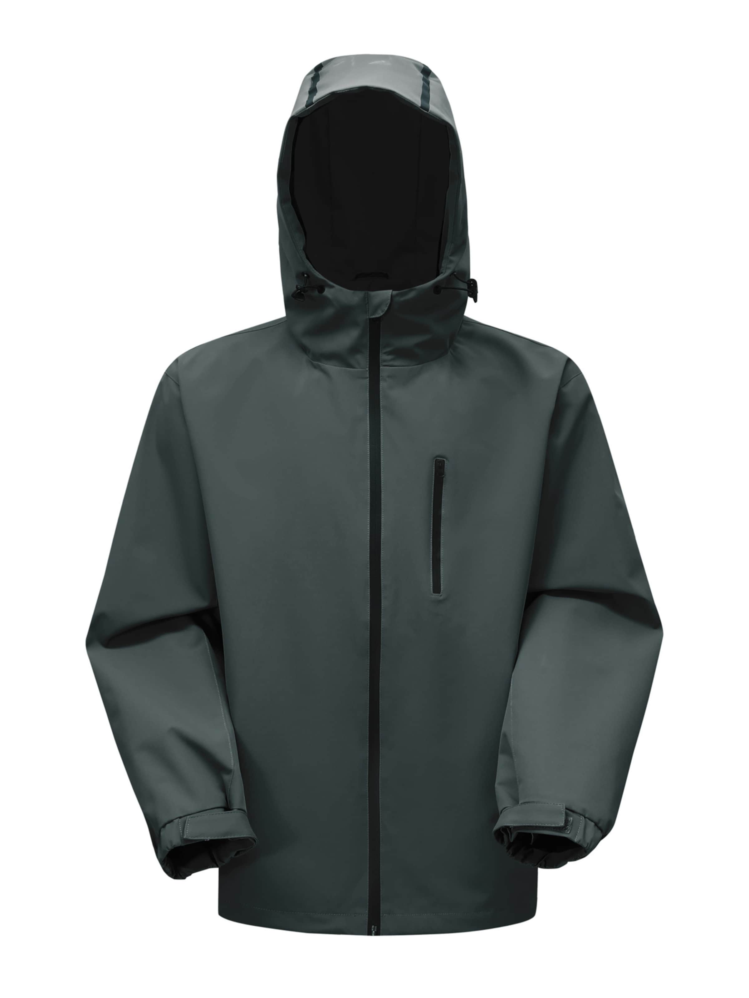YOUTHUP Outdoorjacke 'Kompakt'‌‌‌‌‌‌‌‌‌ in S in dunkelgrau, Produktansicht