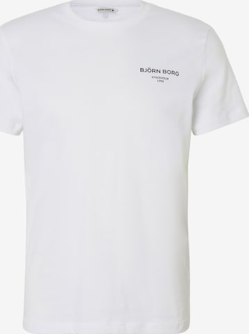 BJÖRN BORG Funkcionális felső 'BORG ESSENTIAL 1' - fehér: elől