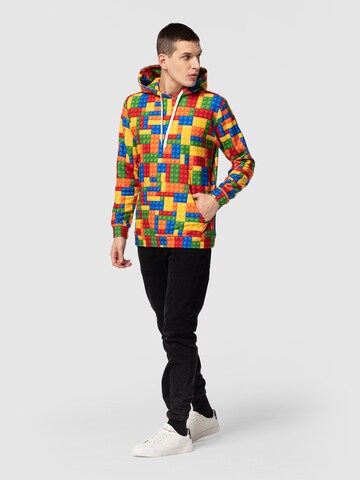 Mr. Gugu & Miss Go Kapuzenpullover 'Blocks' in Orange