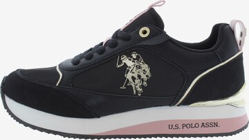 U.S. POLO ASSN. Sneaker 'Frisby004' in Schwarz: predná strana