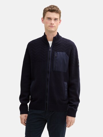 TOM TAILOR Strickjacke in Blau: Vorderseite