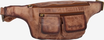 Greenland Nature Fanny Pack 'Mascu & Line' in Brown: front