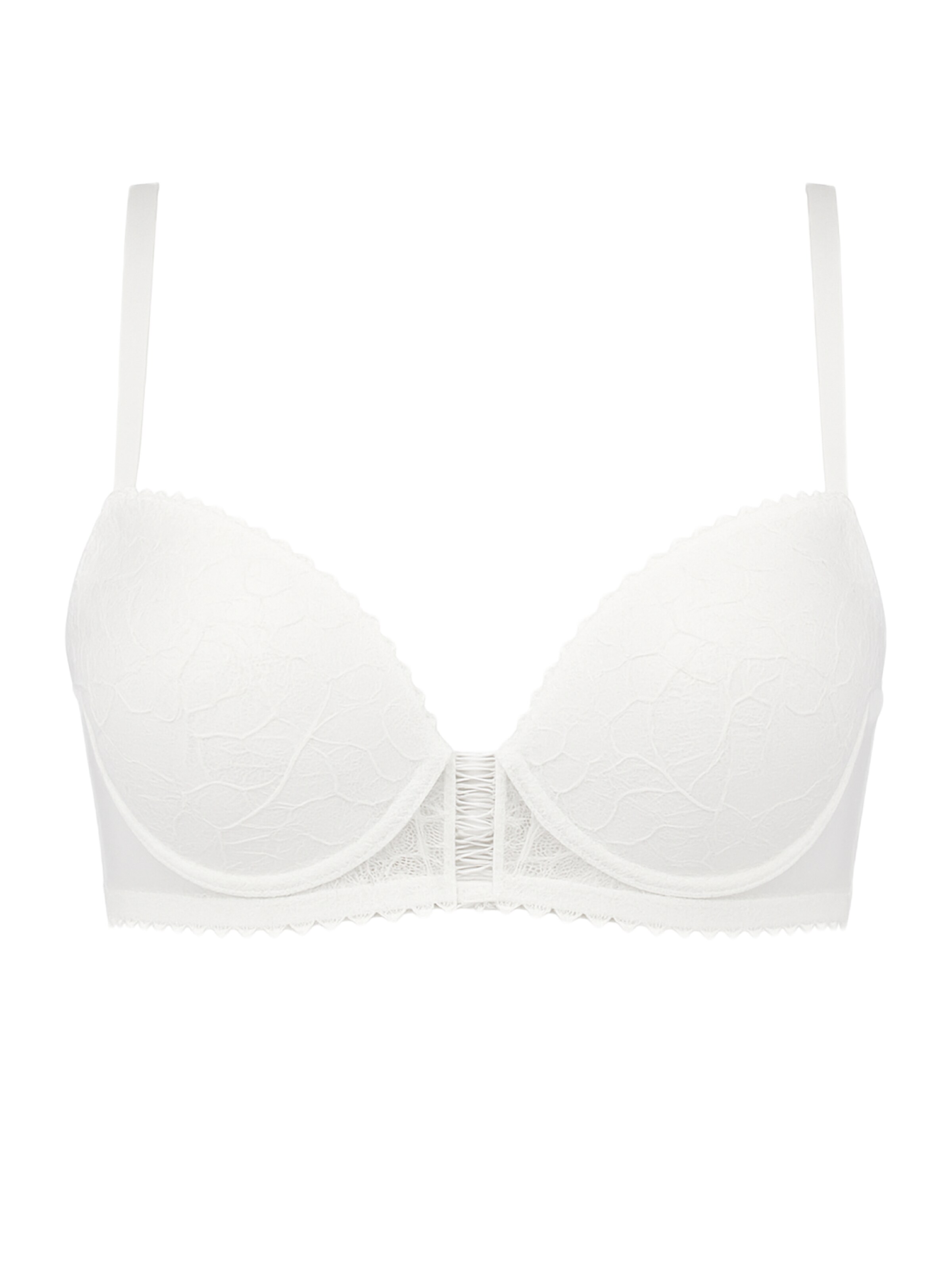 C&City Push-up BH in Weiß: Vorderseite