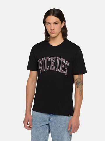 DICKIES Футболка 'Aitkin' в Черный: спереди