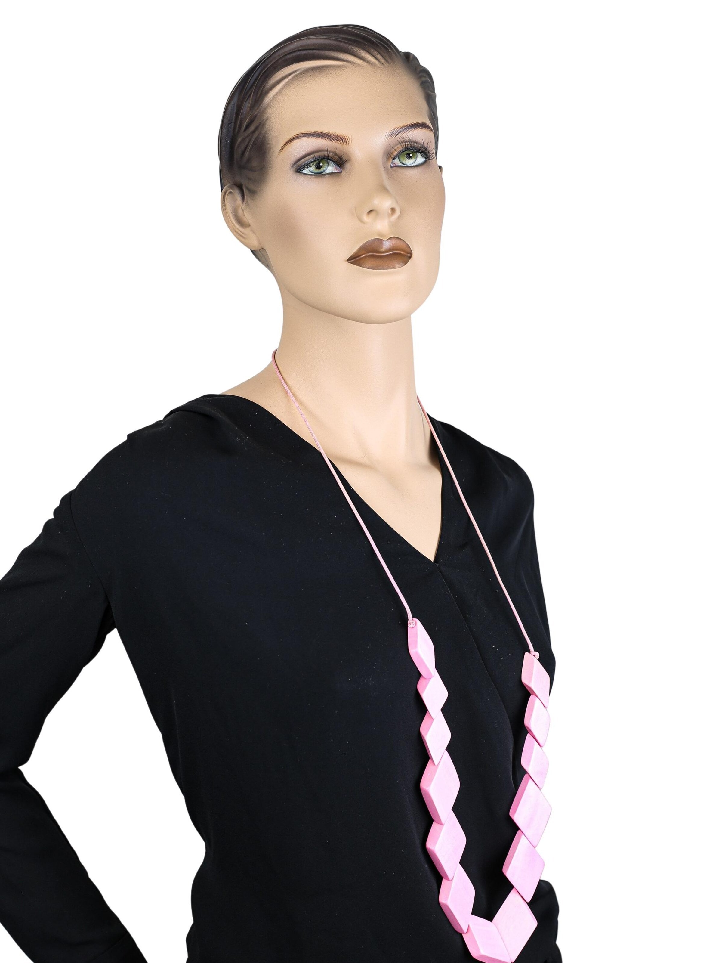 COLLEZIONE ALESSANDRO Necklace 'Raute' in Pink
