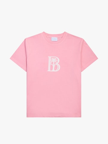 BLUE SKY INN - Camiseta 'Palm' en rosa: frente