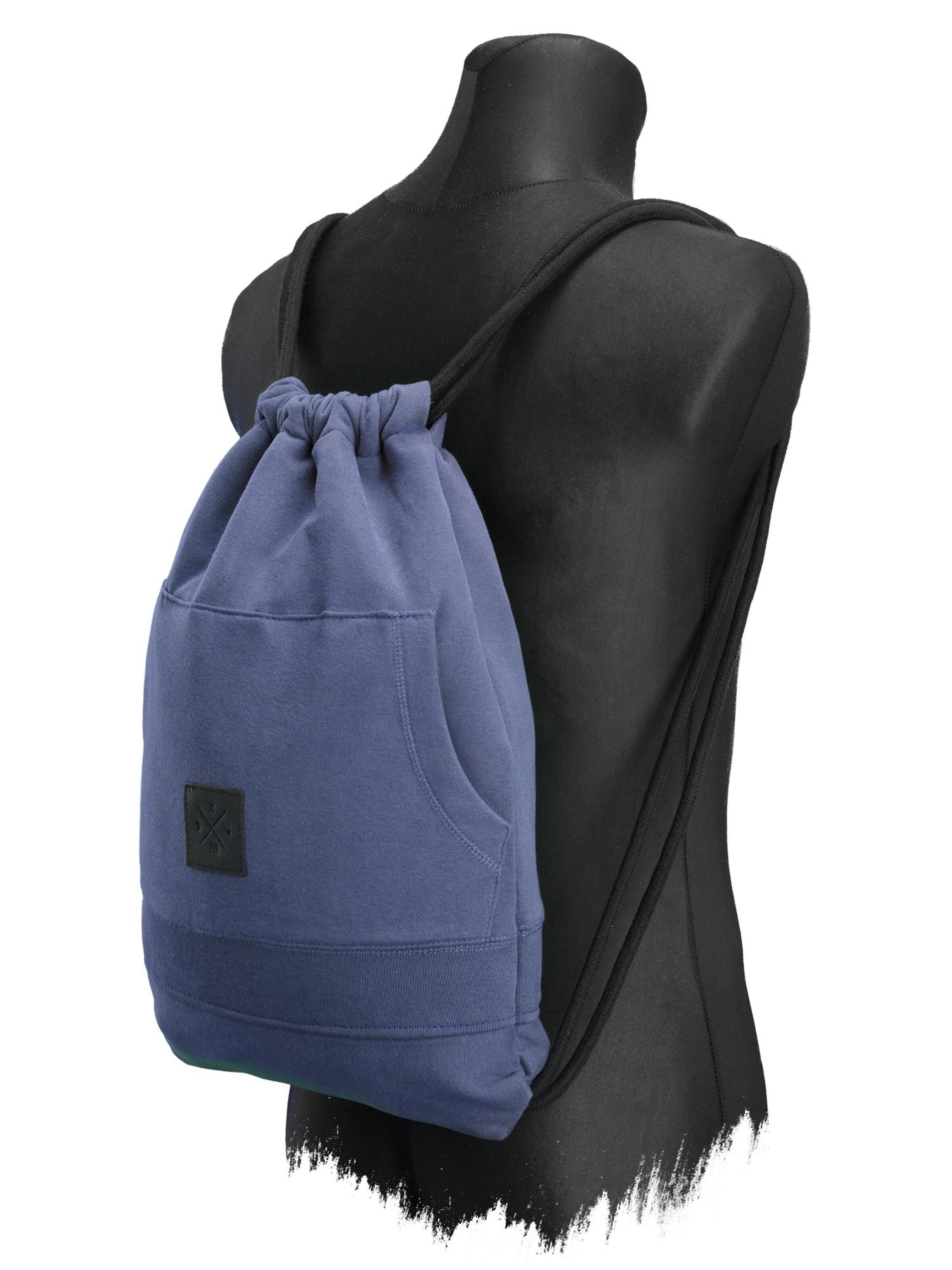 Manufaktur13 Athletic Gym Bag 'Hoodie' in Purple