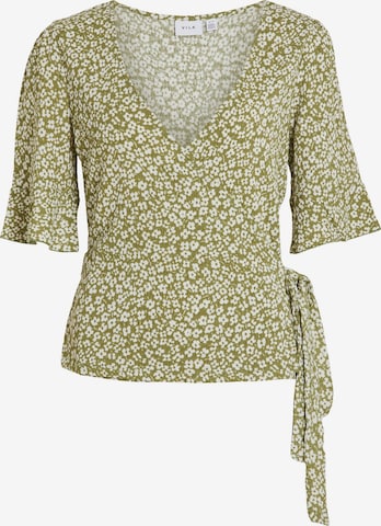 VILA - Blusa 'Caia' en verde: frente