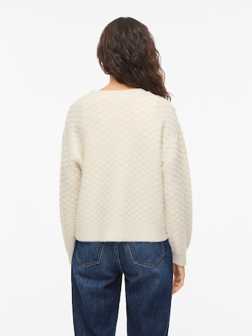 VILA Пуловер 'VIDebs' в бежово