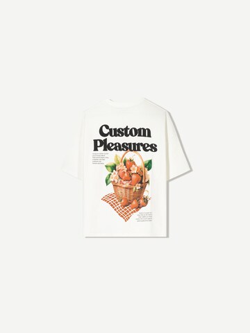 Bershka Shirt in Wit