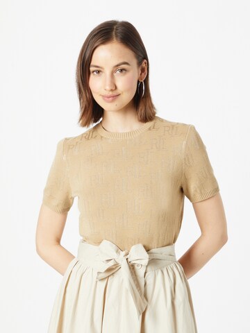 Pullover 'Jamyzam' di Lauren Ralph Lauren in beige: frontale