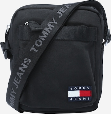 Sac à bandoulière 'Daily Reporter' Tommy Jeans en noir : devant