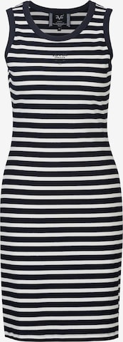 19V69 ITALIA Лятна рокля 'Loredana Marina' в синьо: отпред