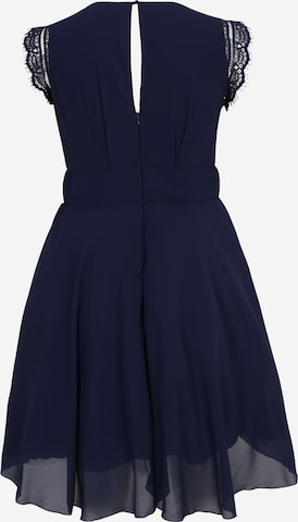 TFNC Plus - Vestido 'VIVICA' em azul