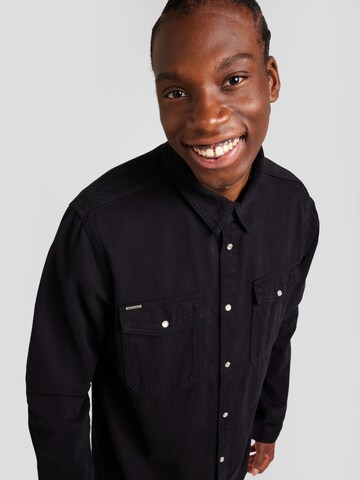 Regular fit Camicia di ANTONY MORATO in nero