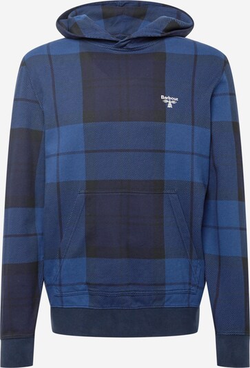 Bluză de molton Barbour Beacon pe bleumarin / albastru închis / alb, Vizualizare produs