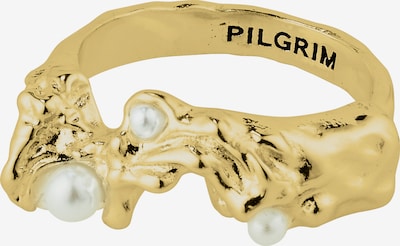 Pilgrim Ring 'RAELYNN' in gold / perlweiß, Produktansicht