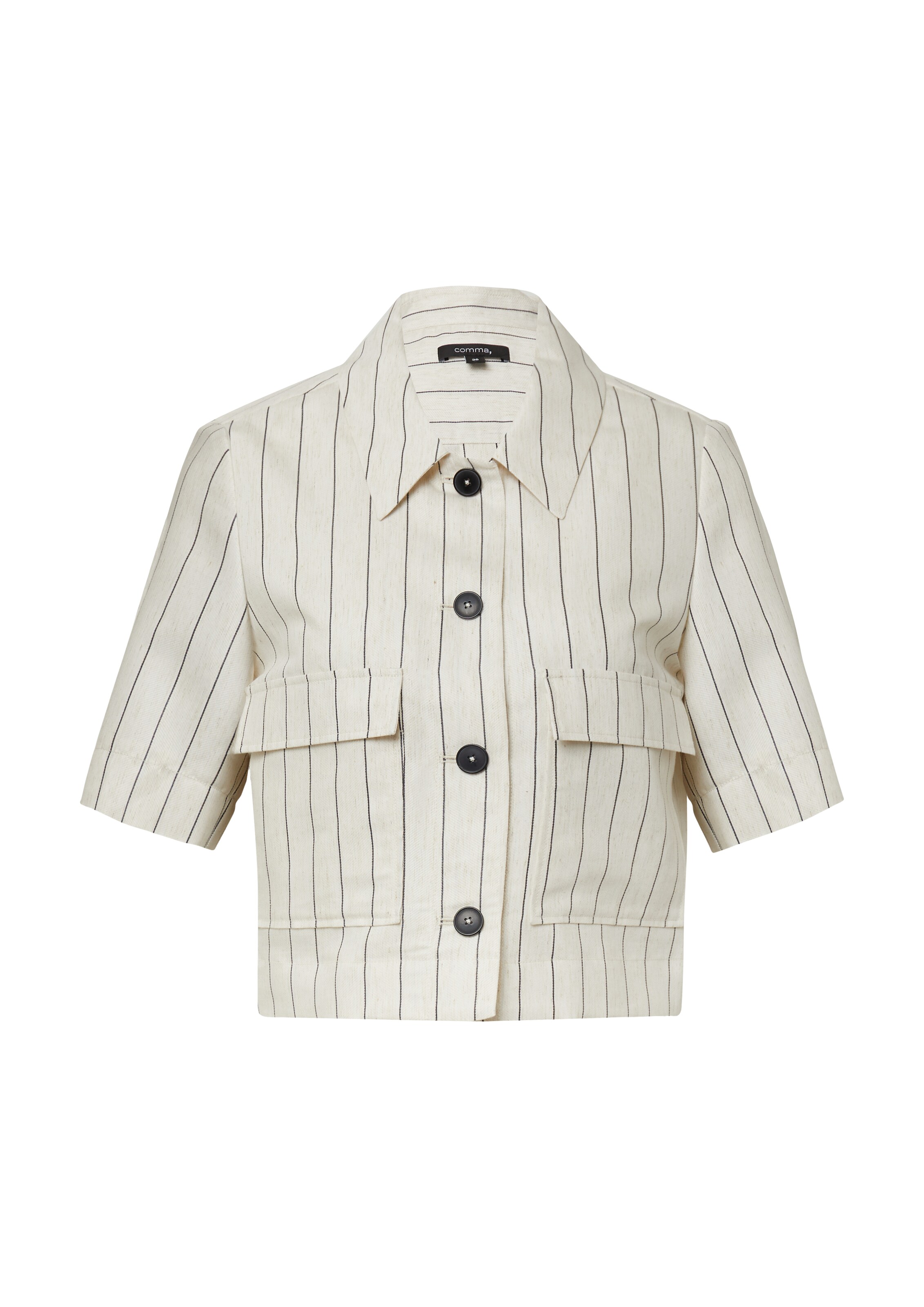 COMMA Tussenjas in Beige: voorkant