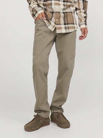 regular Jeans 'Mike' di JACK & JONES in beige: frontale